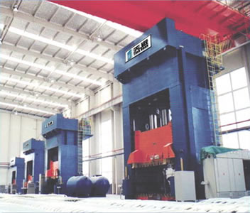 汽車玻璃鋼零件液壓機(jī)生產(chǎn)線