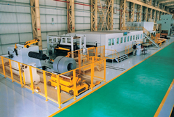 卷料開卷處理自動線(校平滾壓鉚接)