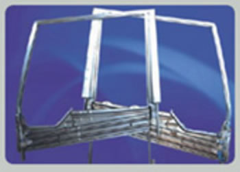 解放151平頭貨車車門框總成