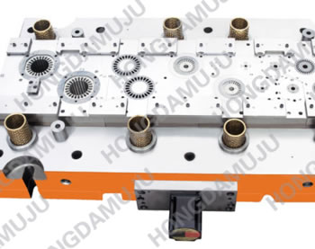 HD016X雙列級進模